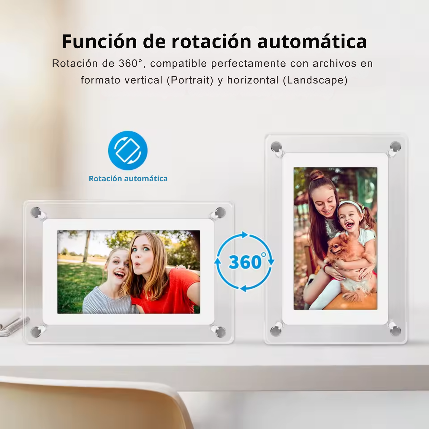 Marco Digital de Fotos y Vídeos